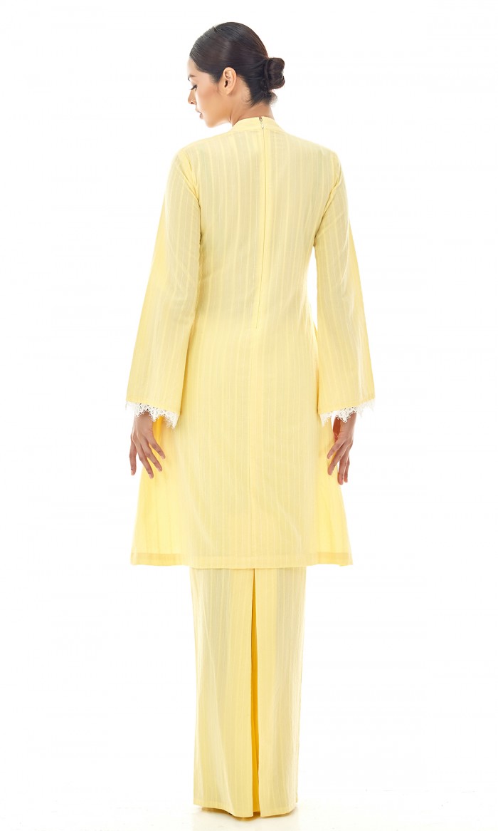 Madelyn Kurung in Lemon Yellow